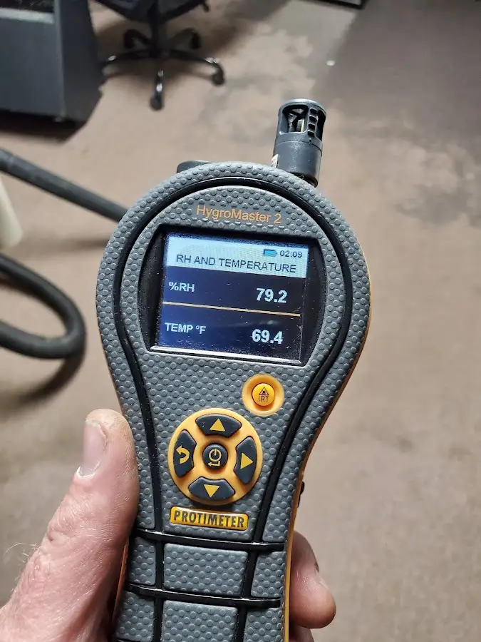 Moisture meter humidity assessment for Fire & Smoke Damage Restoration in Travis Ranch